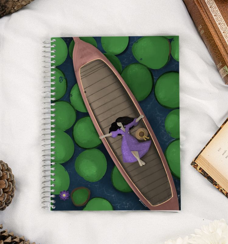 Float away A5 Notebook