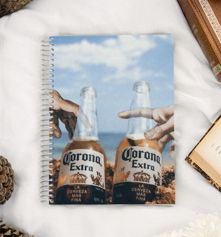 Vibing to Corona A5 Notebook