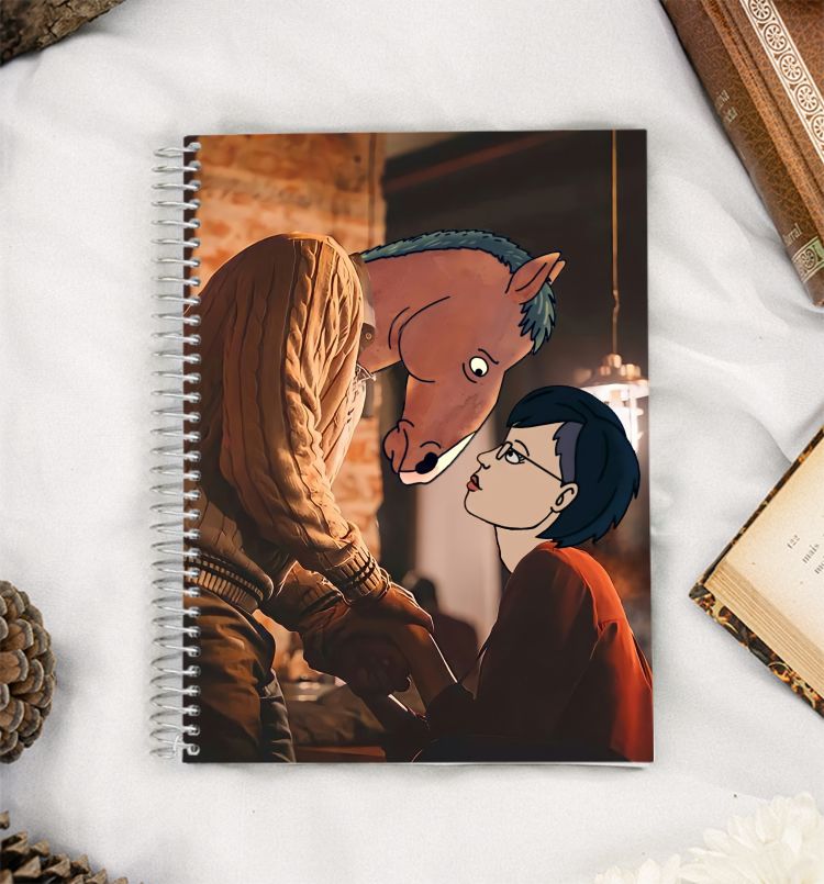 Tamasha × Bojack Horseman A5 Notebook