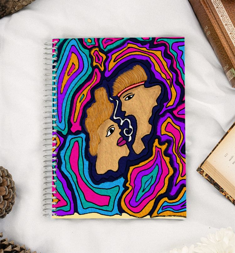 Intertwined Souls A5 Notebook