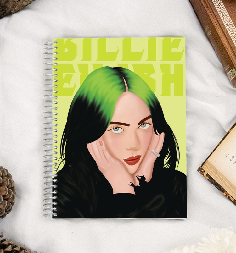 Billie Eilish A5 Notebook