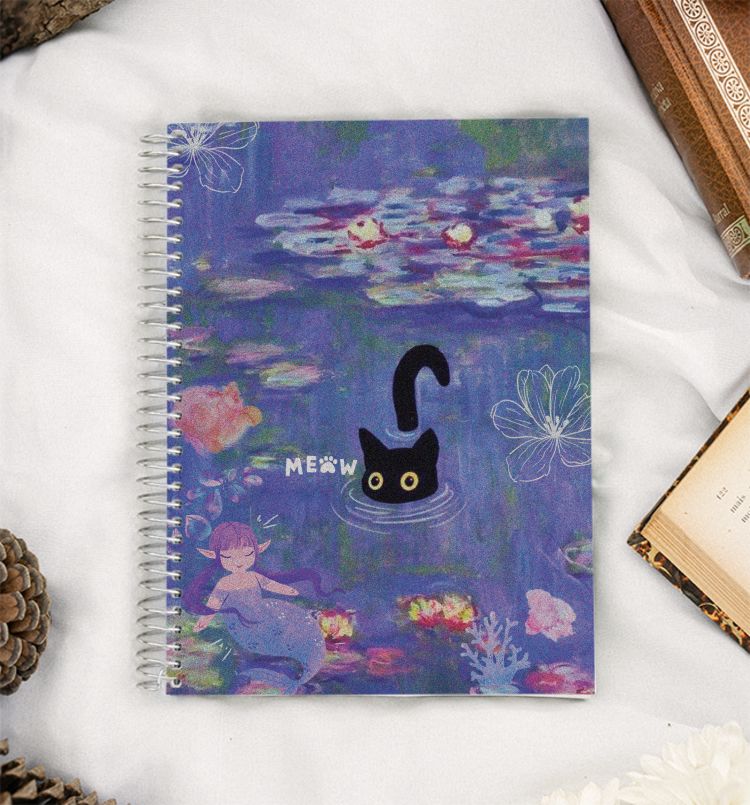 Aquaticat Notes A5 Notebook