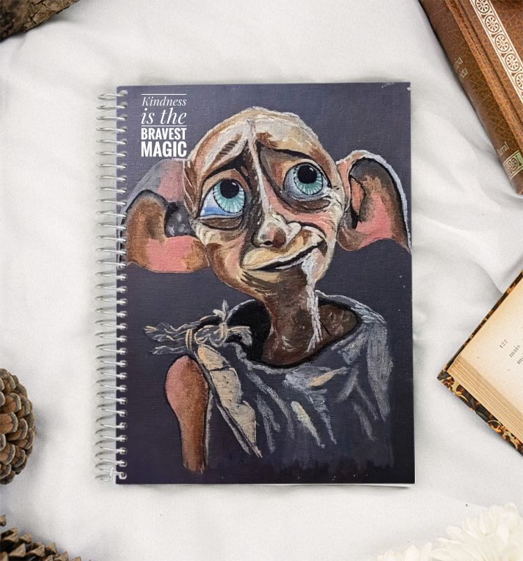 Harry Potter - Dobby sees you A5 Notebook