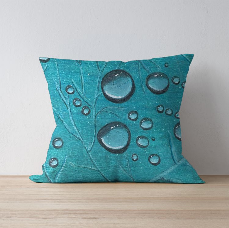 Dew Drops  Cushion Cover