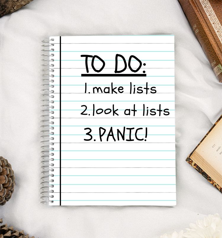 Organised Chaos A5 Notebook