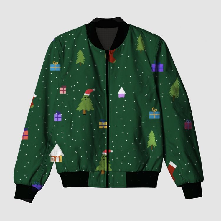 Christmas  Bomber Jacket