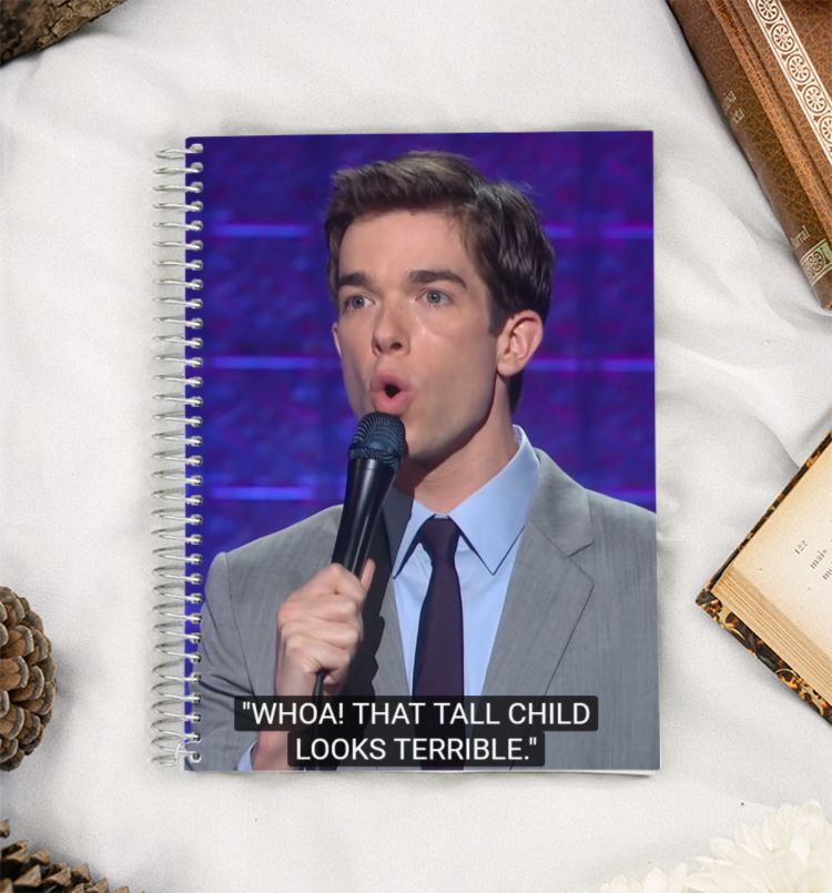 John Mulaney - tall child A5 Notebook