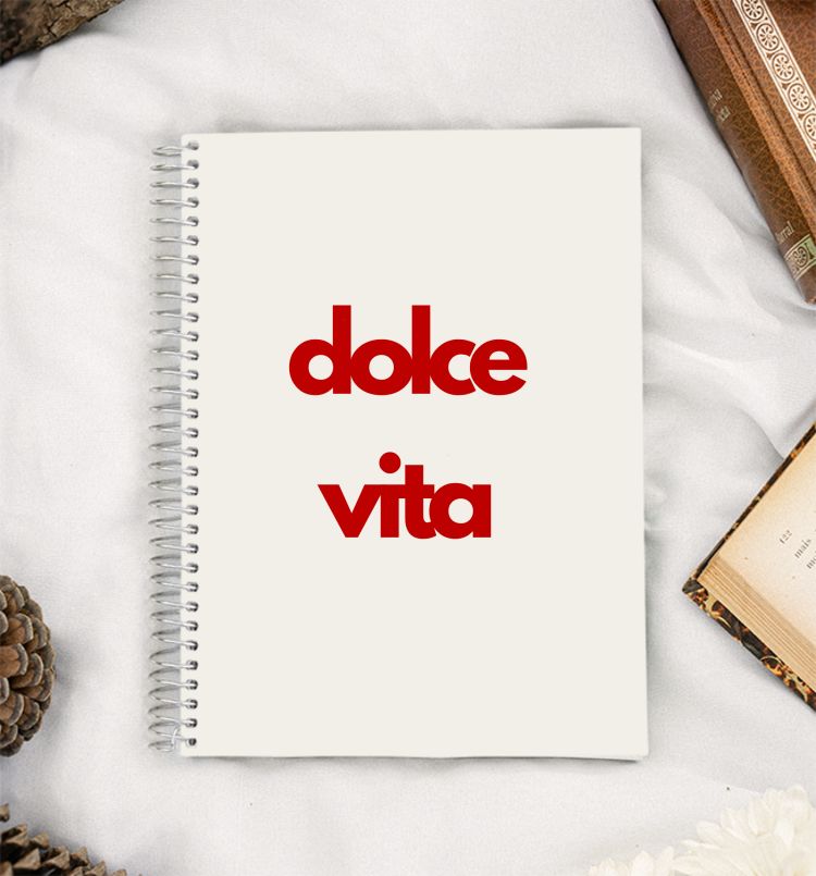 Dolce Vita A5 Notebook