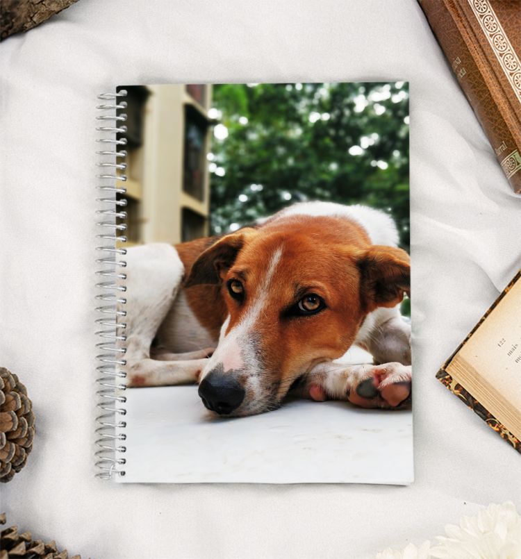 Grumpy Dog A5 Notebook