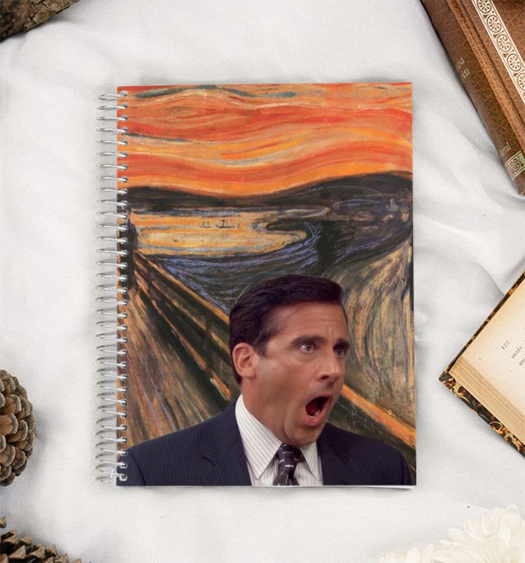 NOOO, GOD! NO, GOD, PLEASE, NO! A5 Notebook