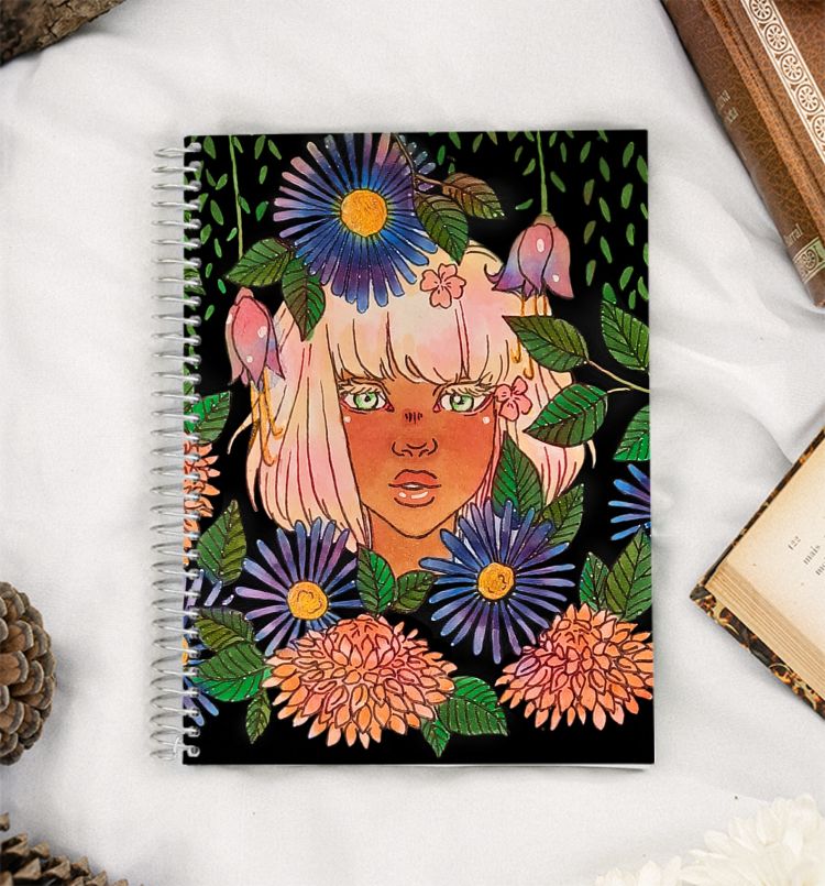 Flower Child A5 Notebook