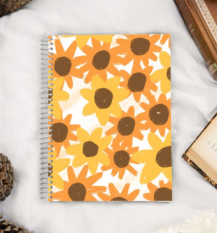 Sunflower A5 Notebook