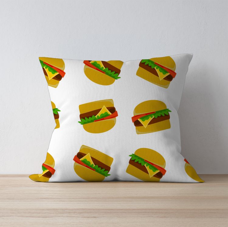 Burger Cushion Cover