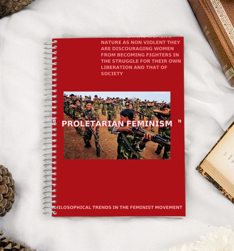 Proletarian feminism Anuradha Ghandy Gun A5 Notebook