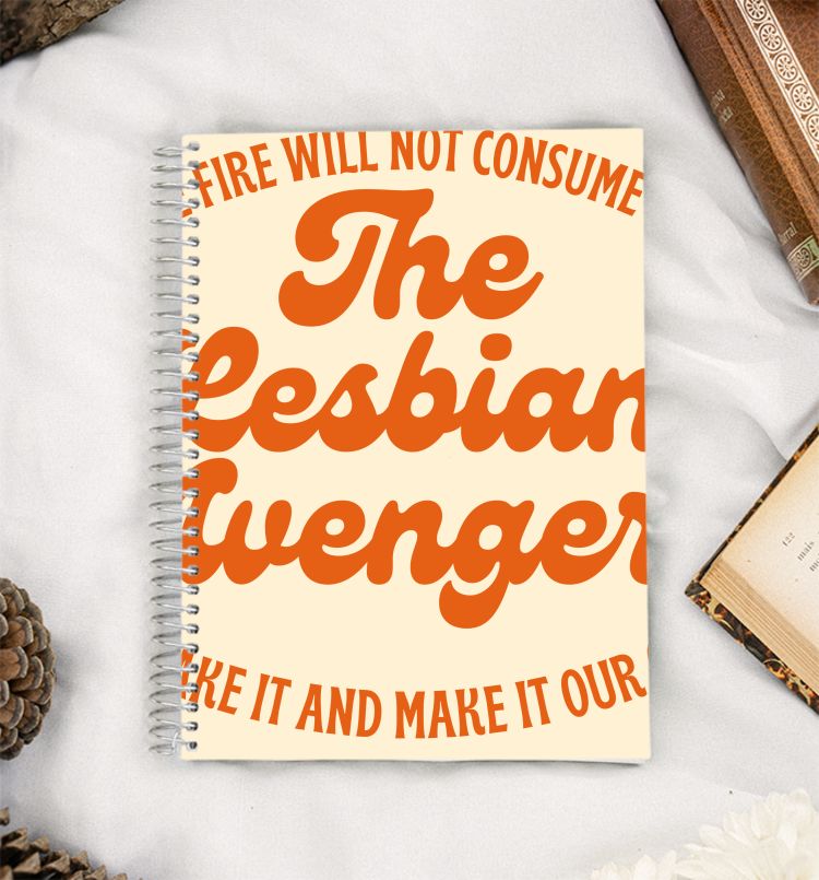 Lesbian avengers we recruit gay pride socialism A5 Notebook