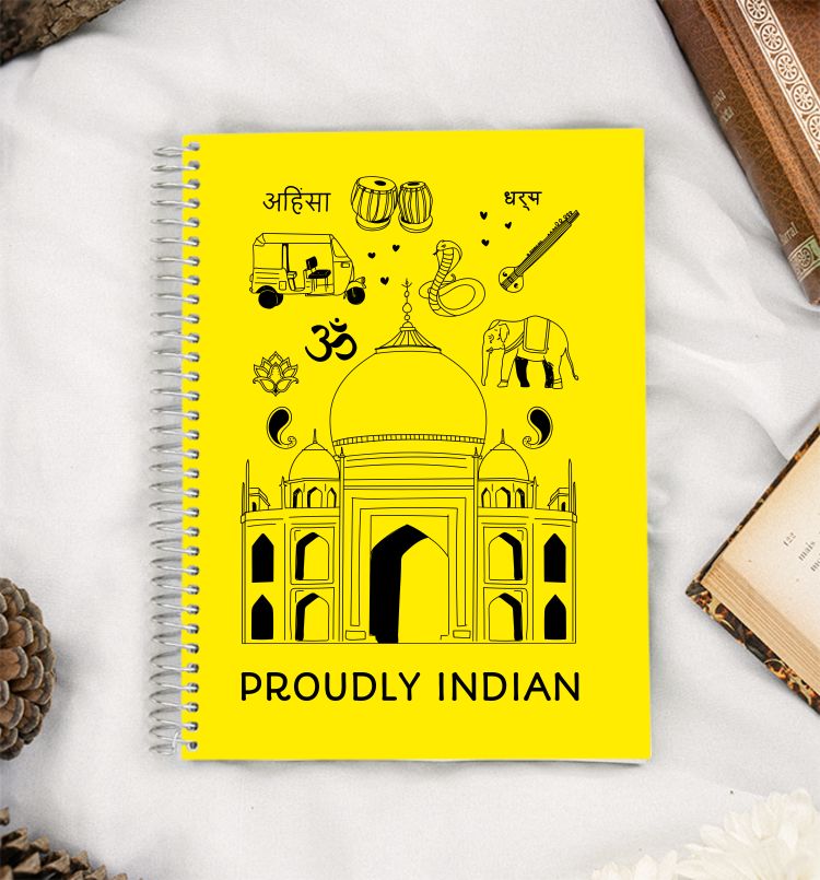Proudly Indian A5 Notebook