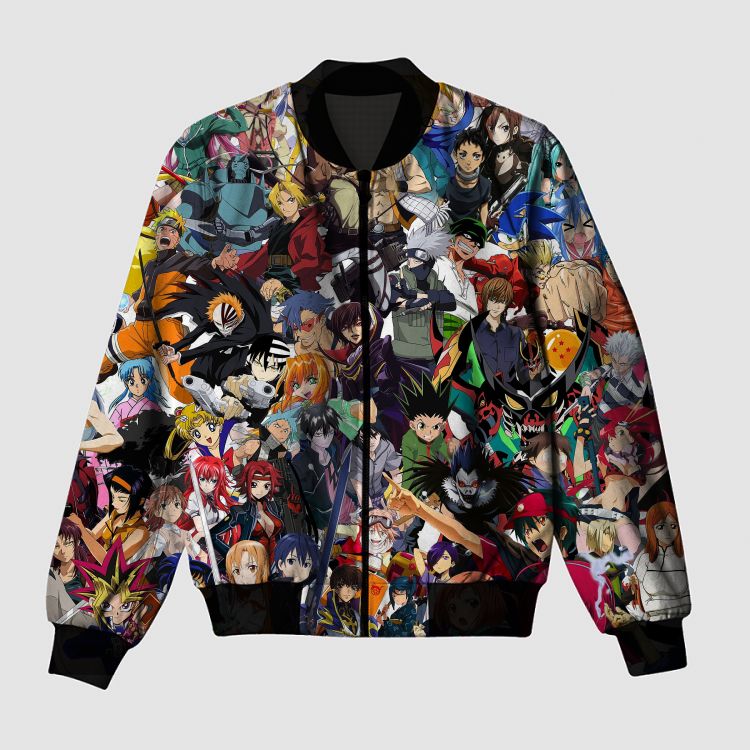 The world of anime Bomber Jacket