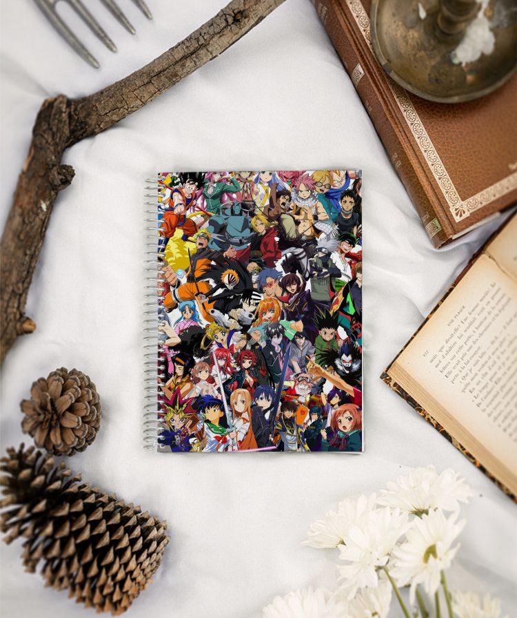 Anime notebook - A5 Notebook