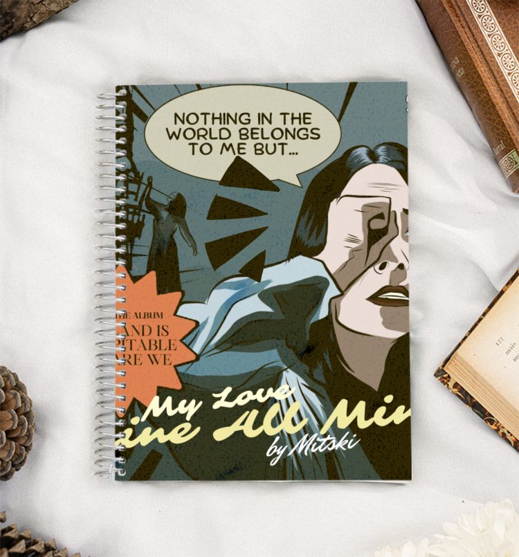 Mitski My Love Fanart A5 Notebook