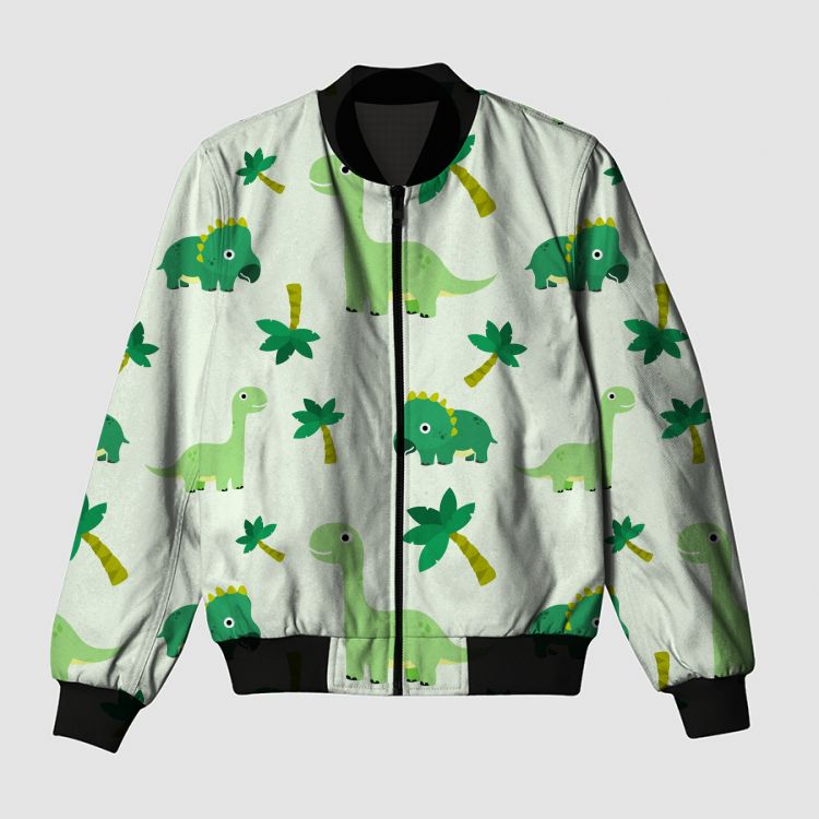 Cute dinos  Bomber Jacket