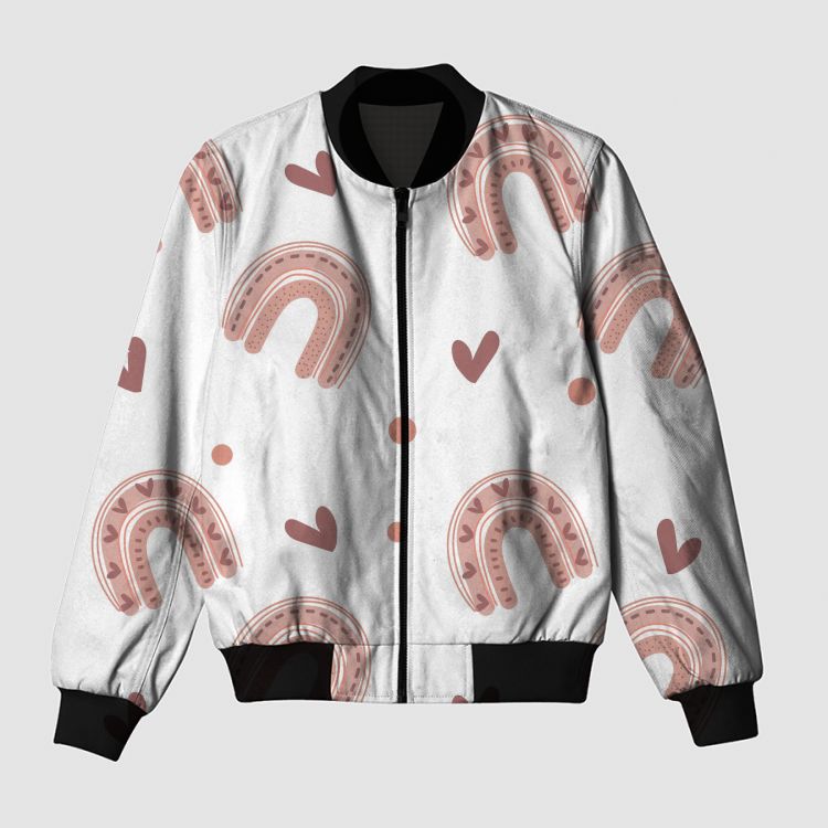 Aesthetically cute Bomber Jacket