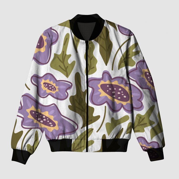 Spring vibe Bomber Jacket