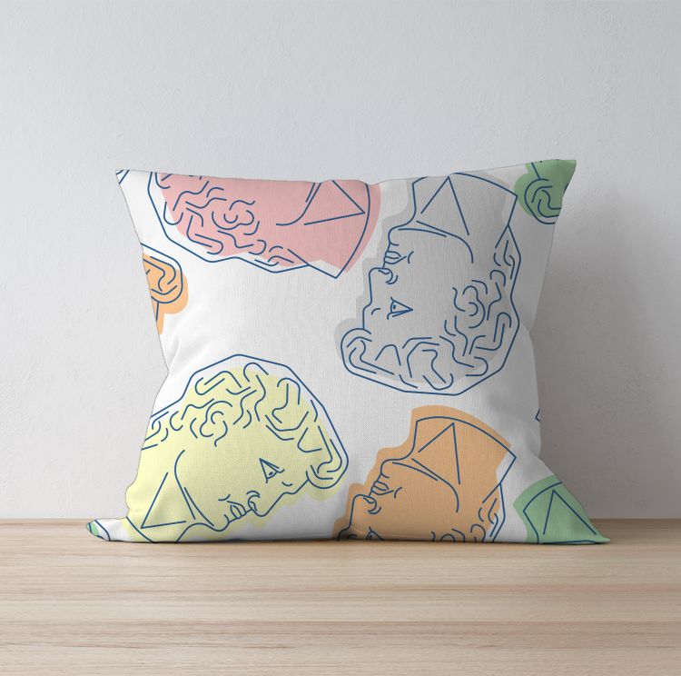greek art Cushion Cover
