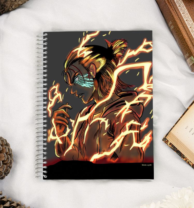 Attack on titan Eren  A5 Notebook