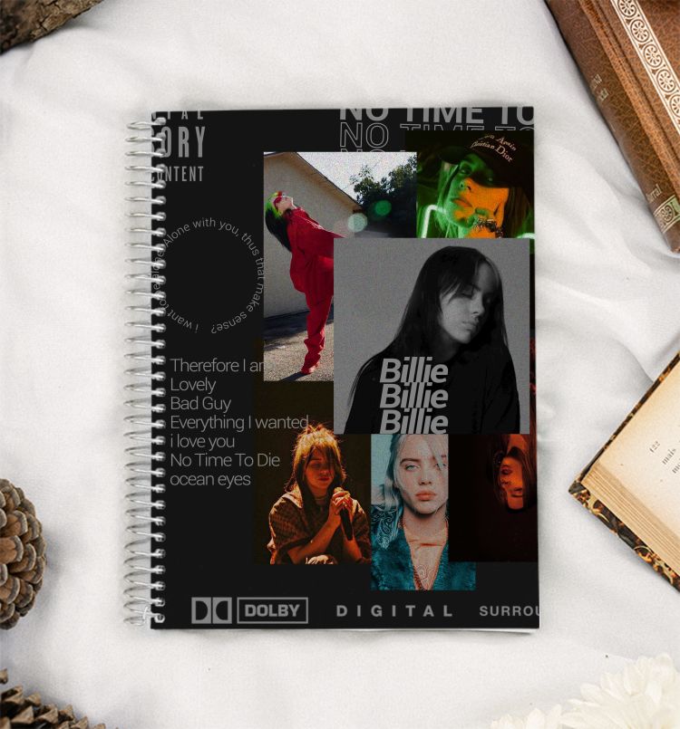 BillieEilish A5 Notebook