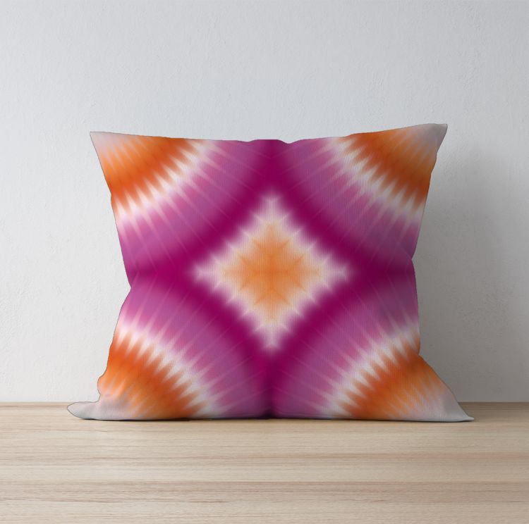 lesbian pride flag 💗💗🤍🧡🧡 Cushion Cover