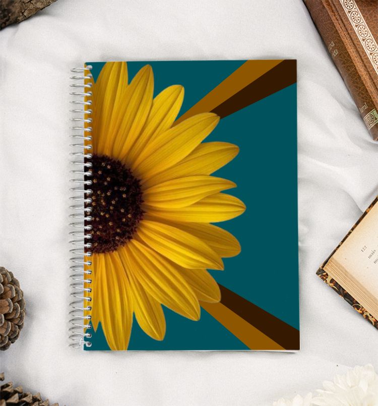 Sunflower A5 Notebook