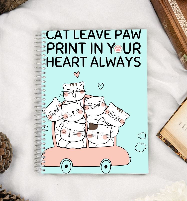 Cats Love A5 Notebook