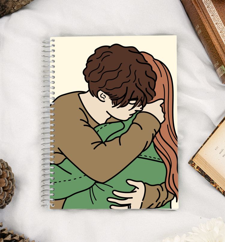 Kdrama couple A5 Notebook