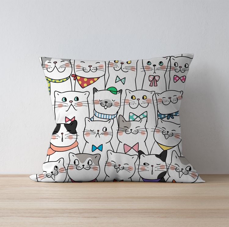 Cat lover Cushion Cover