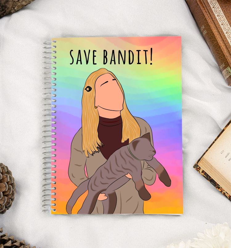 The office-Save bandit A5 Notebook