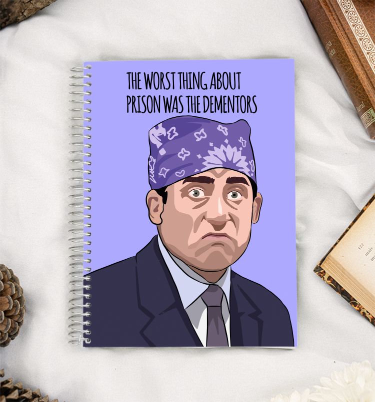 The office-Prison mike A5 Notebook
