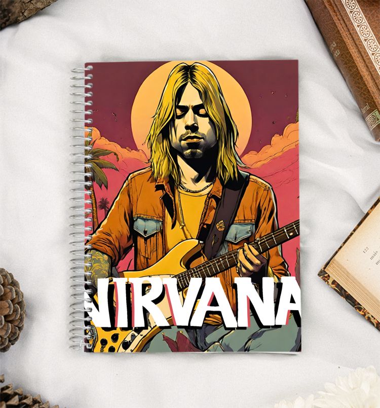 Nirvana-Kurt cobain A5 Notebook