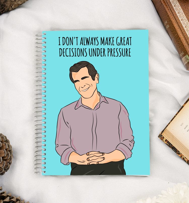 Modern Family-PhilDunphy quote A5 Notebook