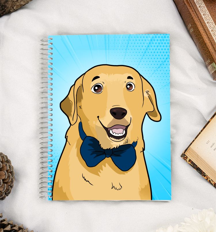 Gentledog - Full Sized A5 Notebook