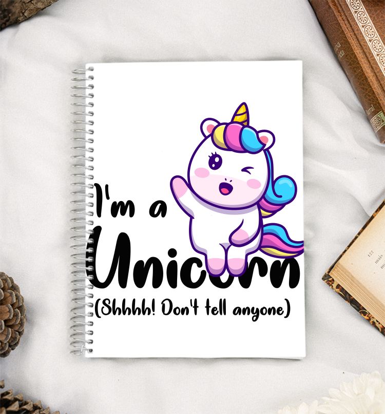 I'm a Unicorn! A5 Notebook