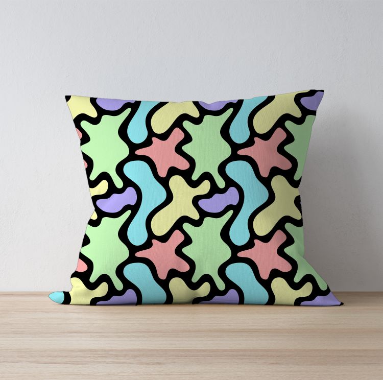 Funky Neons! Cushion Cover