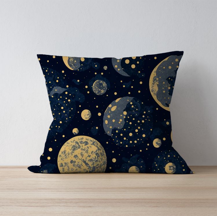 ABSTRACT MOON Cushion Cover