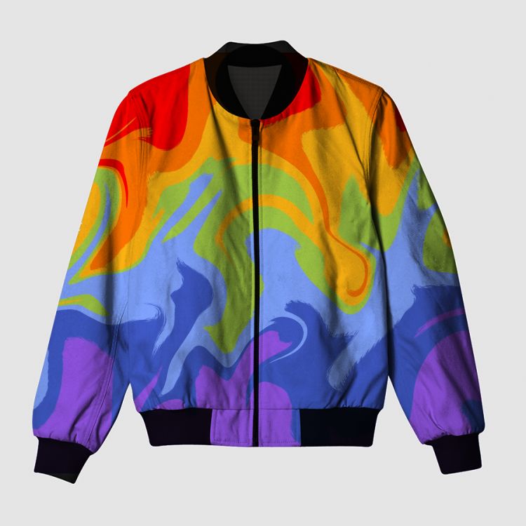 makin waves  Bomber Jacket