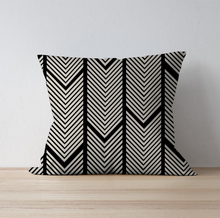 Aesthetic Chevron pattern Cushion Cover