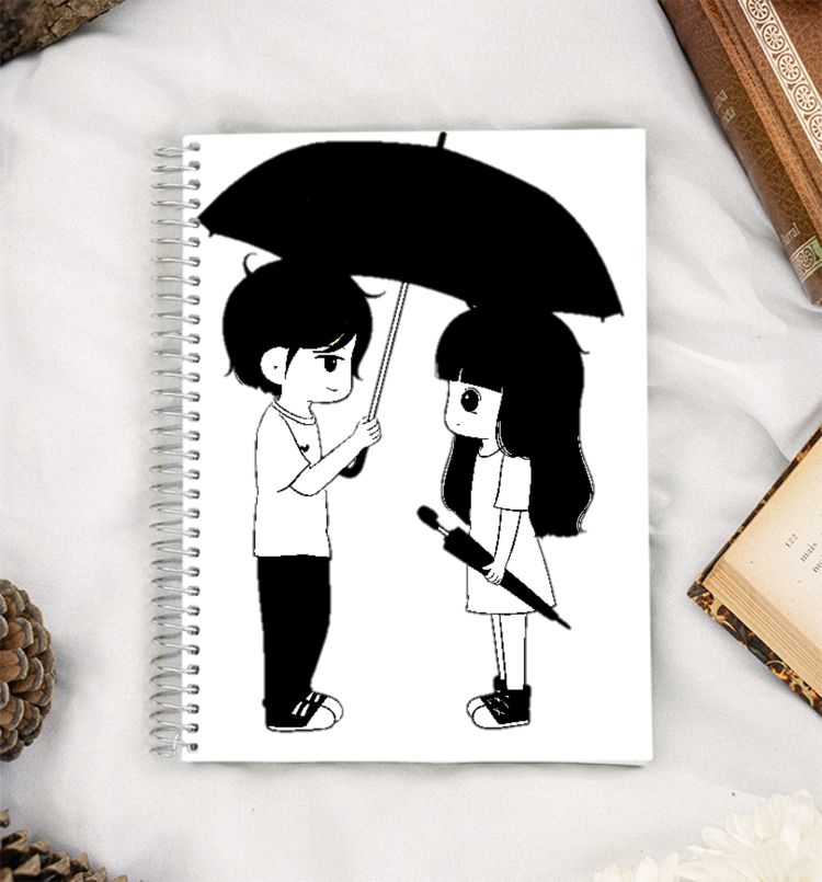 Get Wet in the Rains A5 Notebook