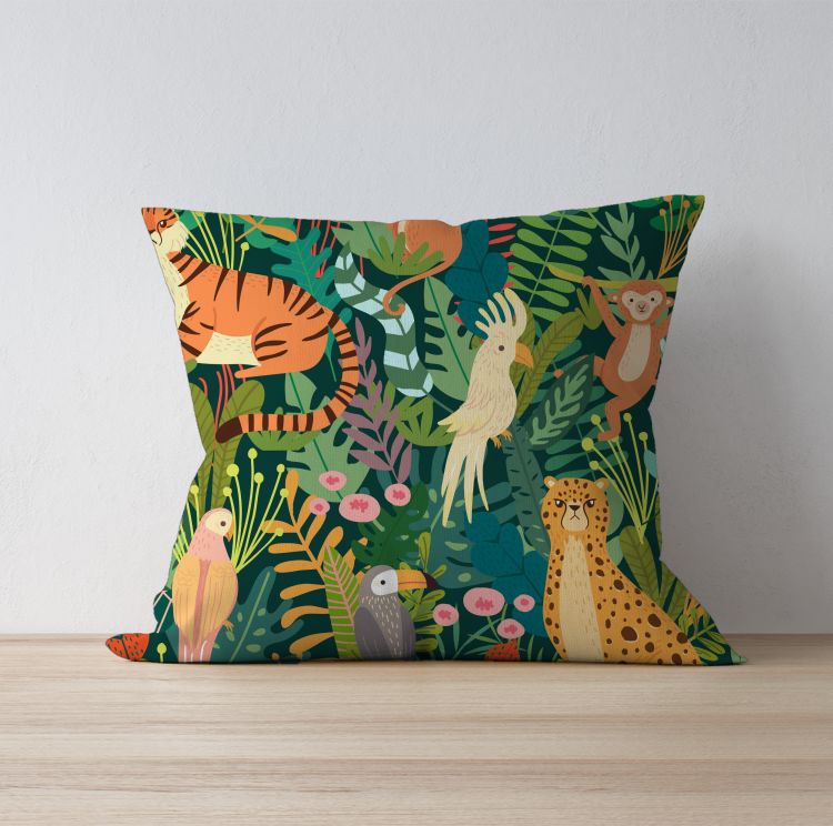 Jungle diaries  Cushion Cover