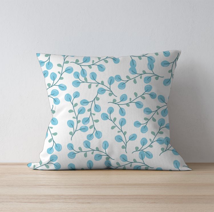 Blue buds  Cushion Cover