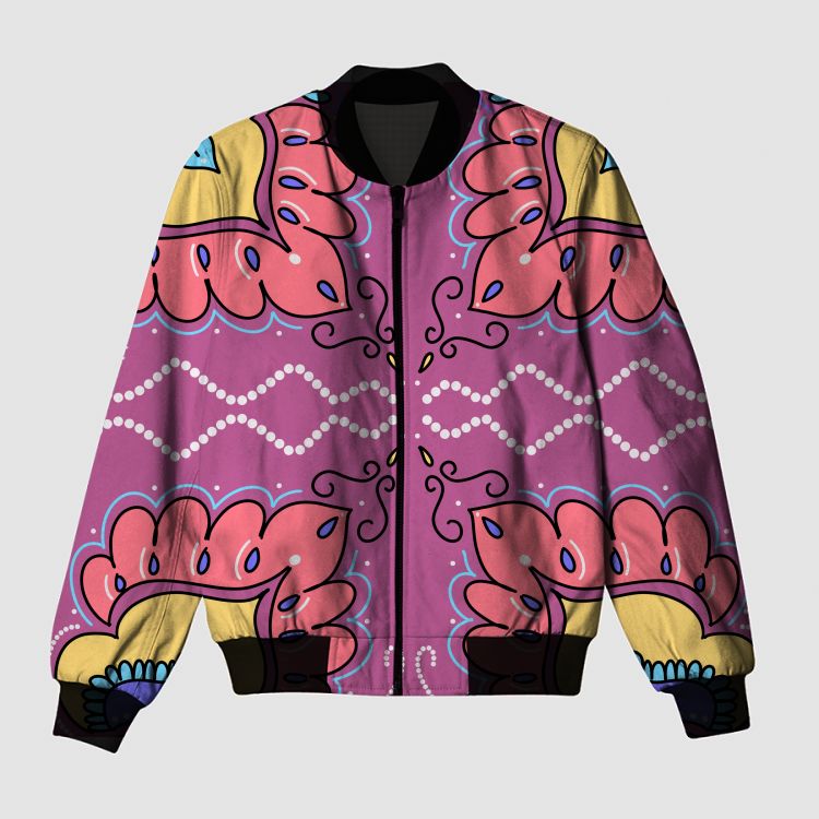Traditional pattern art Bomber Jacket