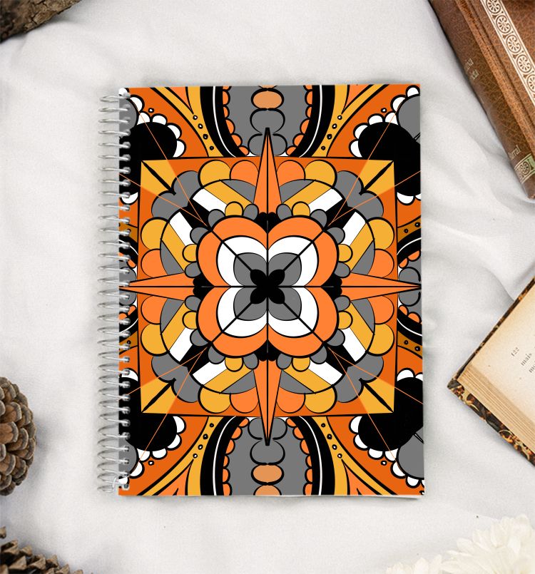 Mandala pattern  A5 Notebook