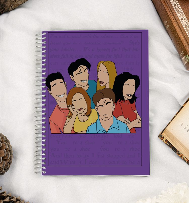 Friends Book A5 Notebook